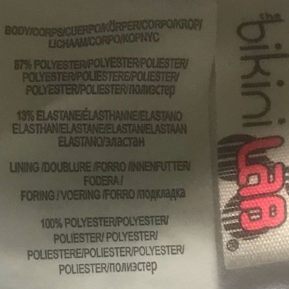 Bikini Lab Metallic light Golden Swimsuit - Picture 8 of 11